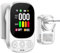 Gedsffati Detector de Gas y Monóxido de Carbono con Enchufe para Hogar, Alarma de CO para Casa, Detector de Gas Combustible para Gas Natural LPG Metano Propano Butano, Blanco, HD08-G-B