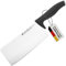 GROSSMAN® 175EZ | Hackmesser 30,4 cm | Ultrascharfer Küchenmesser | Deutschem Edelstahl Klinge 17,5 cm | mit Ergonomischen Griff 12,9 cm (358 Gramm)