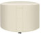 SXZAGZR Rund Abdeckung Für Gartenmöbel, Gartentisch Schutzhülle Wasserdicht, 420D Oxford Abdeckplane Gartenmöbel, Möbelsets Sitzgruppe Gartentisch Schutzhülle Rund (230x110cm,Beige)