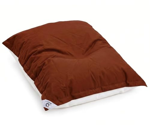 Deco Arts Sitzsack Outdoor XXL, nach dem Befüllen schwimmt er im Pool, Nur Bezug ohne Füllung, 180x140 cm, für Erwachsene und Kinder, Terrakotta