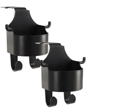 SXXJVES Drink Cup Holder Car Cup Holder Headrest Back Seat Mount Organizer Multifunctional Vehicle Cup Drink Storage Box Vehicle Drink Holder(2pc)