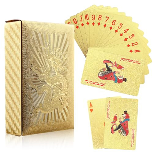 VIUWIZE 55 Karten Kartenspiele für die Famile, Perfekt als Kinderspiel, Reisespiel oder Spiel für Erwachsen