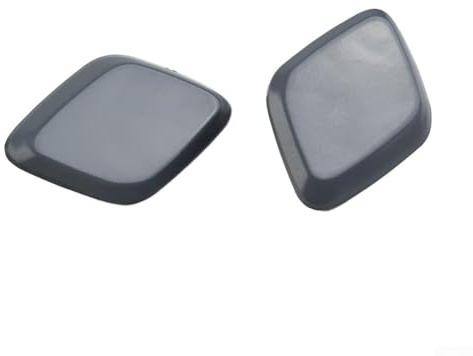 Gettimore Scheinwerfer-Abdeckkappe für Ford Focus 2012, 2013, 2014, rechte und linke Stoßstangen, Grau, 1 Paar