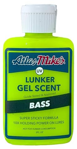 Atlas Mike's UV-Gel-Duft, Barsch, grün, 57 ml, Angellockstoff für Köder und Köder