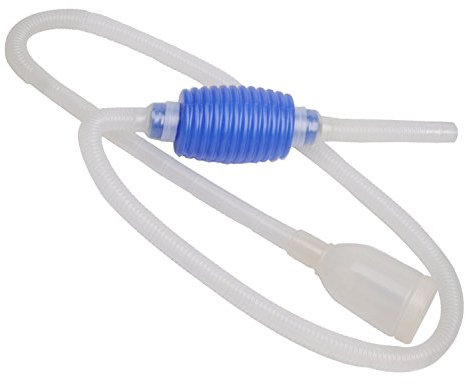Pompe à siphon pour aquarium - Pompe filtrante - Changement de l'eau - Nettoyage du gravier - Par iRoundy