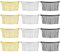 Peigne à cheveux en métal créatif cheveux accessoires peigne clip avec des dents pour les femmes, 12pcs (, or, noir)