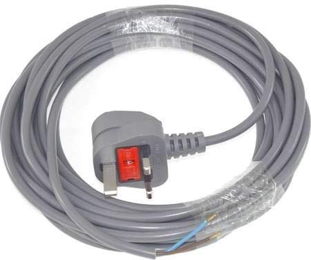 KGA SUPPLIES 10M Vacuum Cleaner Cable Flex Hoover Flexible Power Lead & Plug Fits DYSON DC01