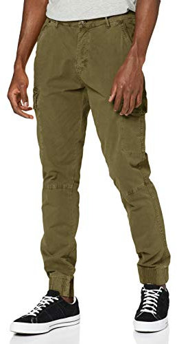 Blend Men's Pants Trouser, Green (Martini Olive 77238), 50 /L30 (Manufacturer Size: 33/30)