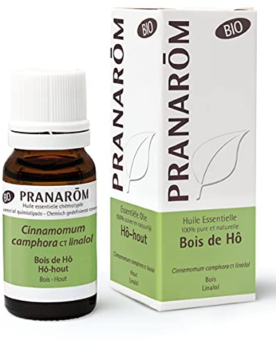 Pranarôm Bois de Hô Bio Huile Essentielle Cinnamomum camphora ct linalol Bois HECT 10ml