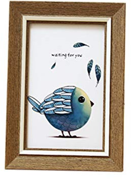 Bilderrahmen, Fotorahmen Im Europäischen Stil for Wandbehang-Bilderrahmen-Wanddekoration-A4/21×29.7cm (Farbe : Braun, Größe : 21×29.7cm)