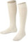 FALKE Unisex Kinder Kniestrümpfe Family K Kh nachhaltige Baumwolle lang einfarbig 1 Paar, Beige Sand Melange 4650, 31-34