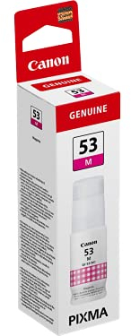 Canon GI-53 M Bouteille d'encre, pour imprimante jet d'encre PIXMA MEGATANK, magenta