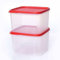 Tupperware Contenitore per la spesa in plastica, 2 l, confezione da 2 (multicolore)