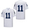 XWEARE Herren #11 No Name Fußball Trikot #1#26#31 weiß genäht, 11weiß, X-Groß