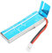 SPYMINNPOO RC Helicopter Battery, 3.7V 520mAh 30C Lithium Battery Compatible with WLtoys XK K110 RC Helicopter Replacement Battery