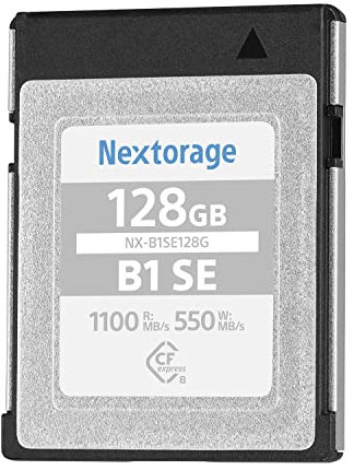 Nextorage CFexpress Type B Memory Card SE Series 128GB max Read 1100MB/s