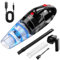 Handheld Vacuum Cleaner, 7500PA Cordless with Powerful Suction, Lightweight & Portable, with Large-Capacity Battery, Hand held Vacuum for Pet, Car, Home