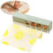 Tagliere usa e getta, tappetino da taglio usa e getta, pieghevole con piega integrata, tappetino da taglio in plastica flessibile per cucina, barbecue, picnic all'aperto (limone)