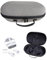 rokeblau Hart Tragen Tasche für Pico 4 Ultra/Meta Quest 3/3S, Reisen Zubehör Tasche zur Aufbewahrung von VR Gaming Headset, Elite Strap, Touch Controllers, Grau