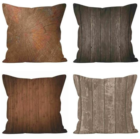 Nimvoya Lin Tapis de Souris Gamer One Piece Tapis Souris Anime 50x50cm, Grain de Bois Tapis de Souris Gaming Manga Tapis Souris 3D Décoration de Canapé de Salon 4Pcs