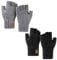 GUTERTOP 2 Pairs Handschuhe Ohne Fingerkuppen, Fingerhandschuhe Winter Strick Warme Damen, Handschuhe Damen kaschmir Fingerlos für Herren und Damen