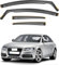 Windabweiser für Audi A4 B8 Saloon 2009-2015, Ästhetisches Design Verringerung Von Lärm Und Luftturbulenzen Leichte Installation