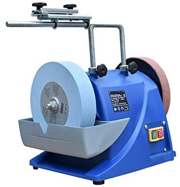 Multifunctional Water-Cooled Knife Sharpener Small Electric Knife Sharpener Low-Speed Water Grinder Polishing Machine DIY & Tools