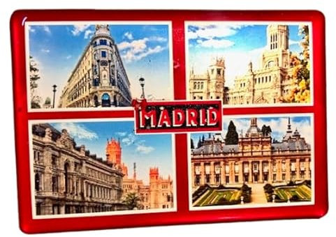 Madrid, Spain, Spain Souvenir Fridge Magnet 261209