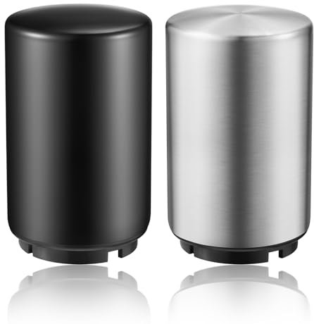 Hnjindong Automatische Flaschenöffner, 2 Stück Bierflaschenöffner zum Herunterdrücken, Edelstahl, Geeignet für Limonade, Bier, Cola, Soda, Weihnachtsgeschenke für Männer