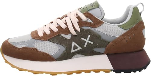 SUN68 Unisex Jaki Outdoor Sneaker, Marrone, 45 EU