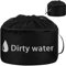 Storage of sewage hoses caravans, waterproof bag with drawstring, dustproof organiser, waste water pipes, equipment accessories, hiking, road trip