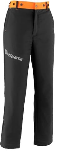 Husqvarna Schnittschutz Bundhose Classic Entry Gr. 56 Update 2026 mit Schnittschutz Klasse 1 für Garten und Brennholzarbeiten