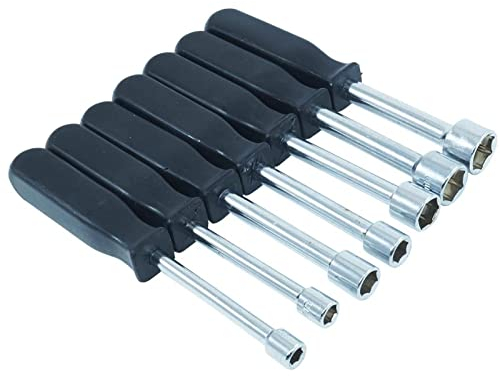 SET CACCIAVITI A BUSSOLA BOCCOLA PER DADI ESAGONALI 7 PEZZI SDY-94118