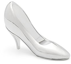 Zilverstad Spardose Damenschuh, Zink-Legierung, silberfarben, 4.8 x 5 x 11 cm, 1 Einheiten