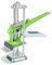 Vogueing Tool Gebäude-Hardware-Fliesen, verstellbare Höhe, Wand, Keramikfliesen, Nivelliergerät, Fliesenheben, Einsteller, Positionierer, Fliesen-Hilfswerkzeug, drei Säulen, leicht