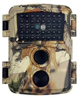Szaerfa Mise à Niveau de la Mini caméra de Jeu de Piste 12MP 1080P caméra extérieure avec caméra de Chasse à Vision Nocturne pour la Surveillance de la Faune, 38 LED infrarouges