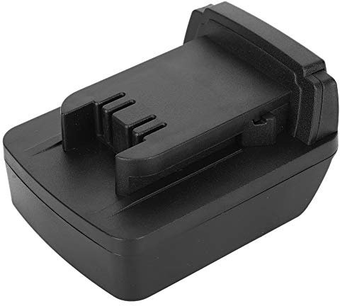 Battery Adapter for / 20V Lithium Ion Battery to DEWALT/Milwaukee M18 Lithium Ion Battery, Black ABS Battery Adapter Built in PCBA