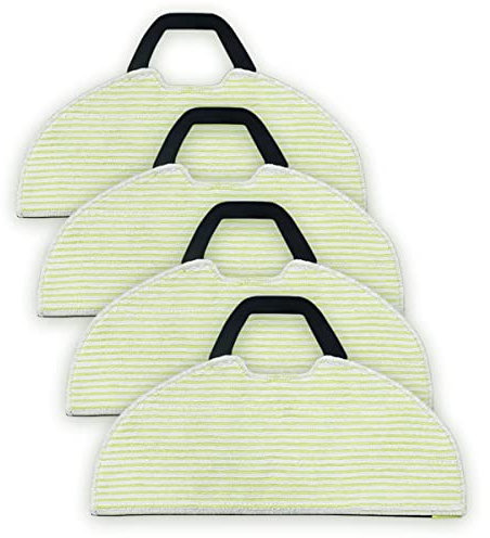 Vacuum Mop Replacement Pads for Shark AI Ultra 2- in-1 RV2610WD AV2610WA RV2410WD RV2620WD Reusable Hard Floor Cloth Expert Wet Replacement Microfiber Soft Pad (4)