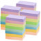 Haftnotizen, 1600 Blatt Farbige Haftnotizen, 8 Farben Selbstklebende Klebezettel 76 x 25 mm Super Sticky Notes für Büro Zuhause Schule Sitzung