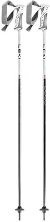 LEKI Damen Bliss Skistöcke, Gunmetal-White-roségold, 115CM