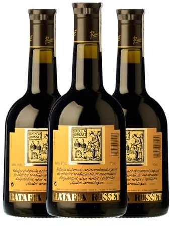 Digestivo Ratafia Russet Catalunya 70 cl (Caja de 3 Botellas de 70 cl)