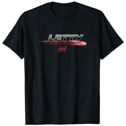 Fast X Letty Red Blur Speed Race Car Gradient Poster T-Shirt