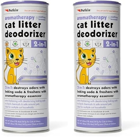 Petkin Cat Litter Deodorizer Aromatherapy, 567 g (Pack of 2)