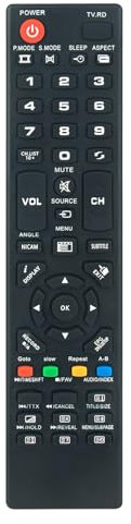 VINABTY Fernbedienung ersetzen Passend für Orion TV CLB40B900 CLB40B910 CLB32B700 CLB32B850DS CLB40B911D CLB22B260DS CLB32B880DS CLB32B890DS CLB24B385S CLB28B500 CLB24B370S CLB32B771S