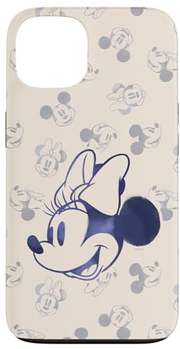 iPhone 13 Disney Minnie and Mickey Mouse Heads Retro Vintage Classic Case
