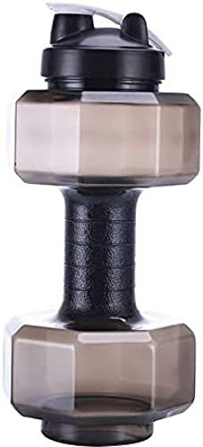 1PCS Multifunctional Gym Sports Dumbbell Kettle Outdoor Fitness Cycling Water Bottle For Effective Working Out Accessories