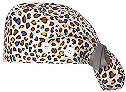 AIchenYW Long Hair Surgical Cap Op Hood Cotton Surgical Cap Doctor Unisex Cap Hochwertig Modisch Schwesternkappe Wunderschöner Schwesternhut (Multicolor12, One Size)