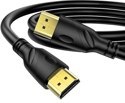 4K Displayport to HDMI Cable 5M,Uni-Direction,4k Gold plated connectors, compatible with Dell,NVIDIA,AMD,LenovoLaptop, PS5, PS4, Xbox One Ethernet Audio Return,