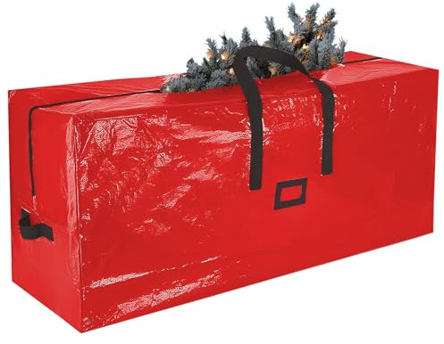 XIMEY Borsa Porta Albero di Natale 180cm - Custodia Impermeabile per Albero di Natale - Sacco Natalizio