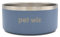 Stainless Steel Double Walled Dog Bowls | Durable, Non-slip & Dishwasher Safe Pet Bowl with Powder Coating Colour | Available in 900ml and 1900ml, in Grey or Teal (Grey, 900ml)